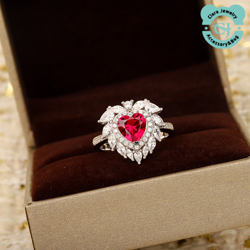 Colorful Treasure Series-Heart Shape Ring