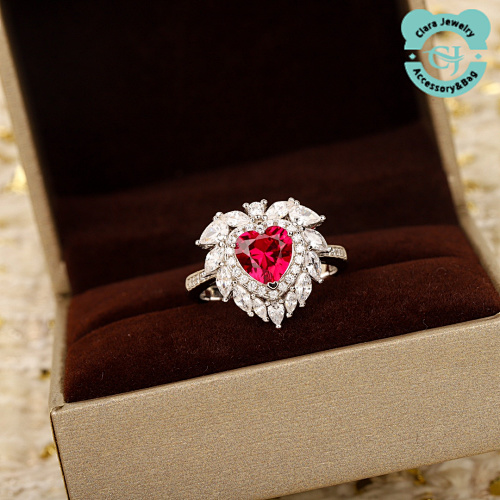 Colorful Treasure Series-Heart Shape Ring