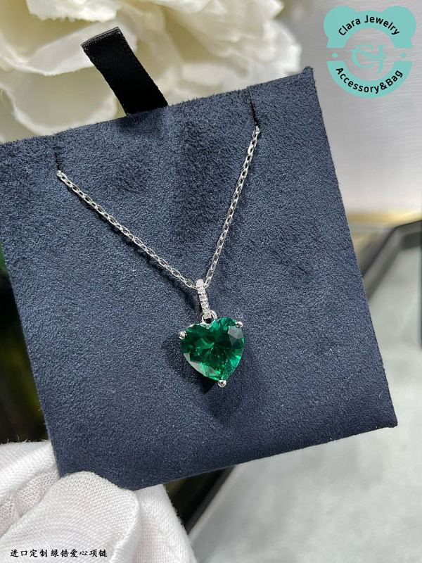 Love Green Diamond Necklace