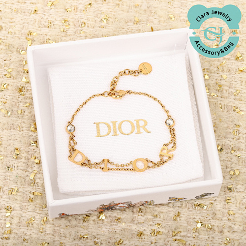 D Letter Double Layer Bracelet