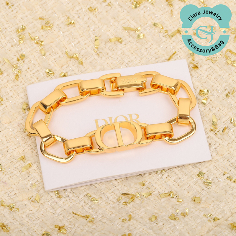 Cd Thick Chain Bracelet