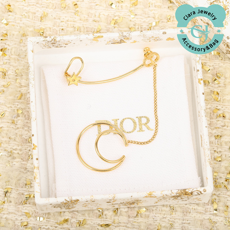 D Tassel Pearl Earring Clip