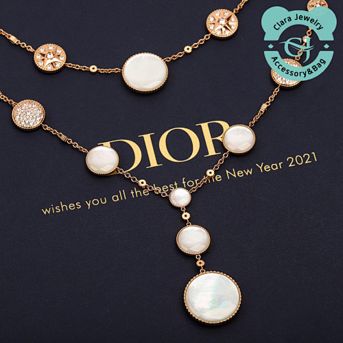 Dior Compass Double Necklace