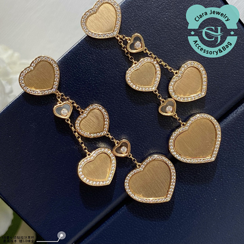 Chord Heart Diamond Rassa Earrings