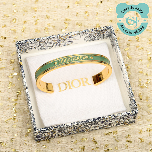 D Letter Open Bracelet