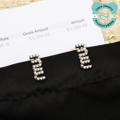 Miu Full Diamond Earrings