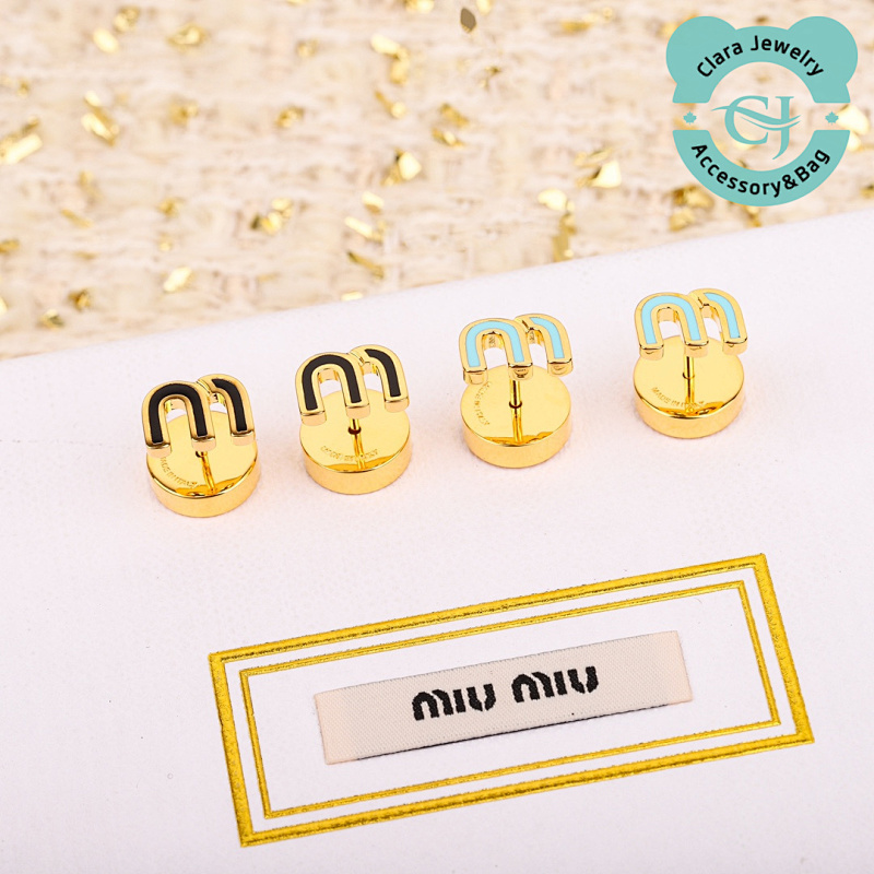 M Um U Earrings