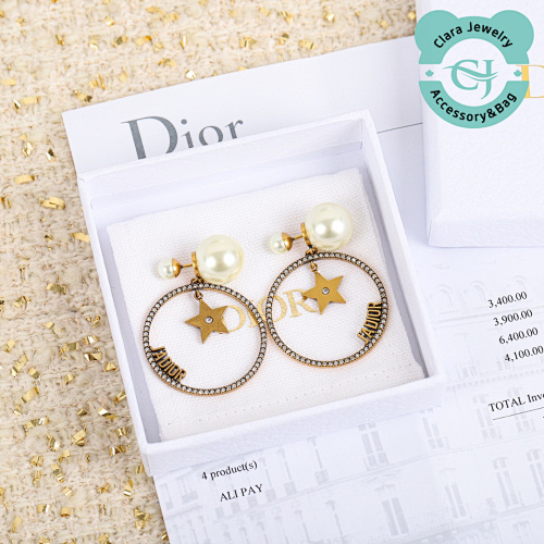 Pearl And Diamond Earrings