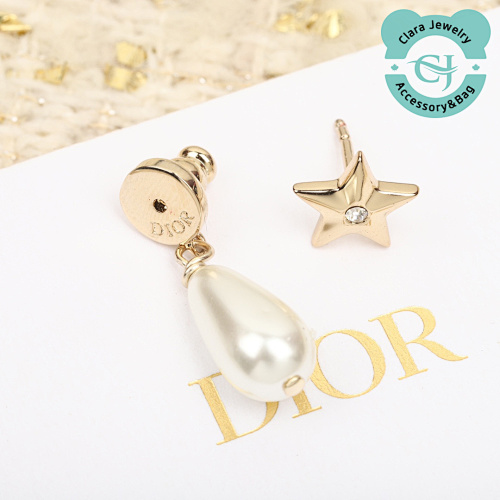 Dior Bee Letter Earrings