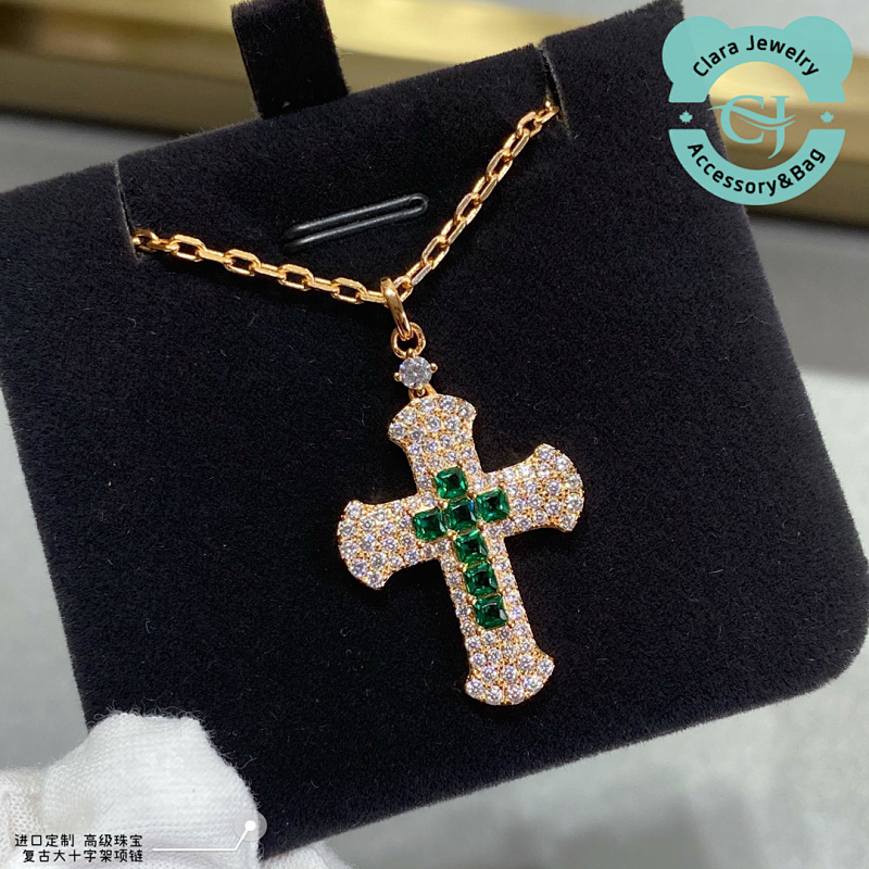 Vintage Small Cross Necklace