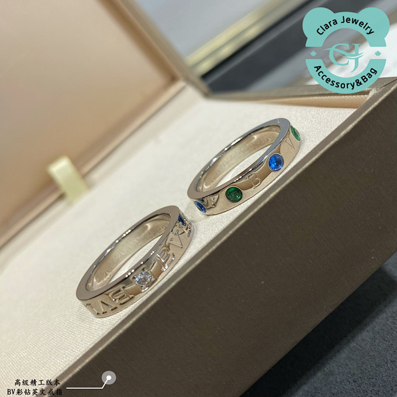 Bulgari Bv&lg&ari Colored Diamond English Ring