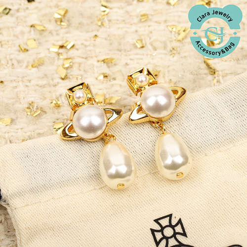 Water Drop Universe Ear Hooks