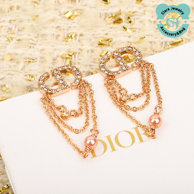 Dior Pearl Stud Earrings