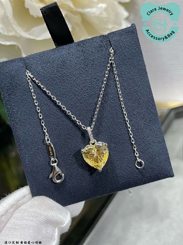 Love Yellow Diamond Necklace