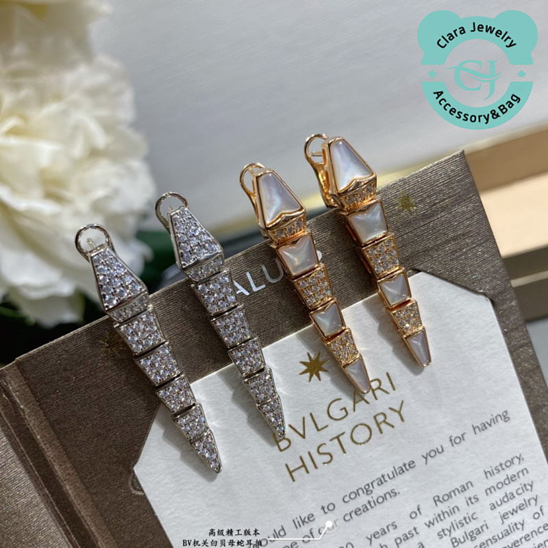 Bulgari Bv&lga&ri High-End Mechanism Shell Snake Ear Clap