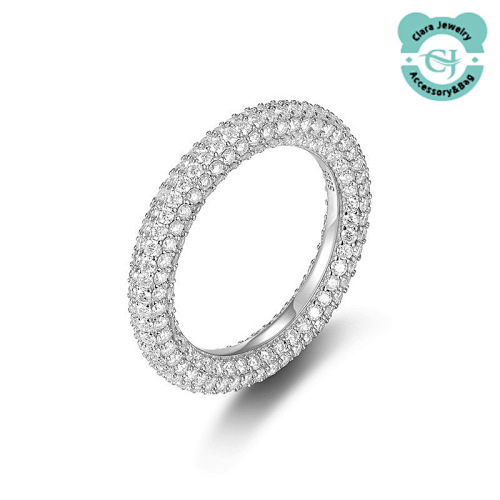 Gold With 4.3CT Moissanite Ring