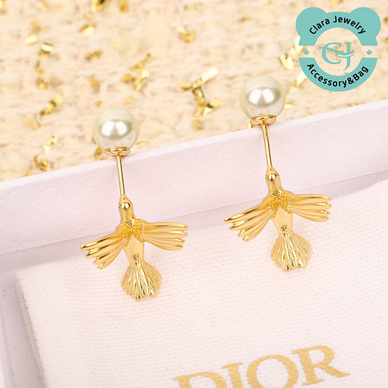 Niche Golden Bird Earrings