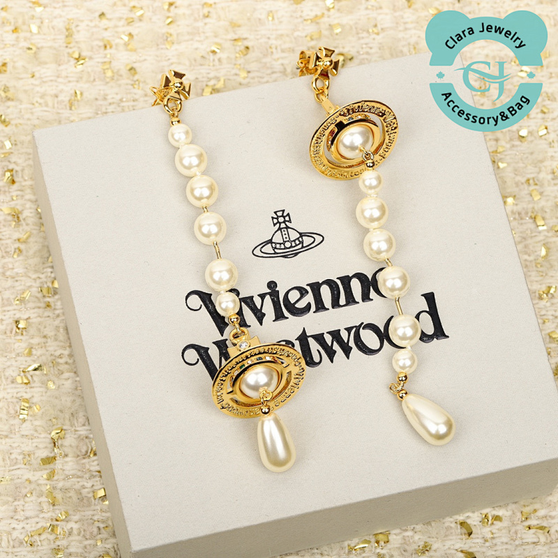 Water Drop Universe Ear Hooks