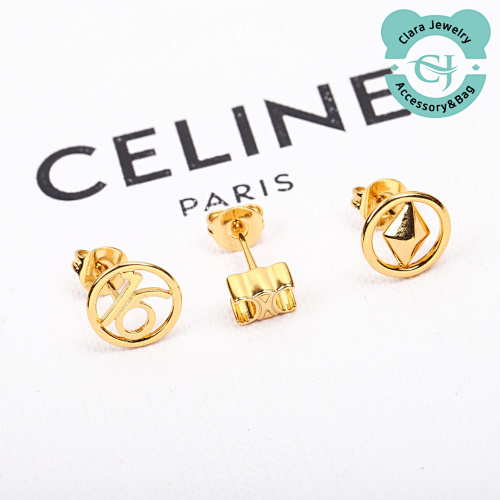 C Three Piece Earrings