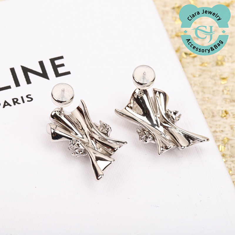 Small Wrinkled Earrings