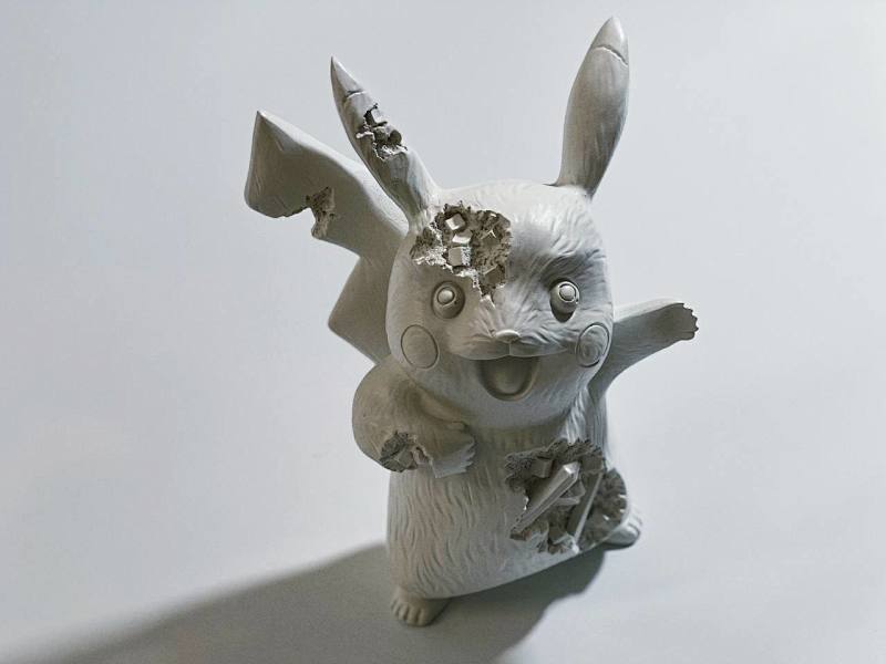 Pikachu Daniel Arsham