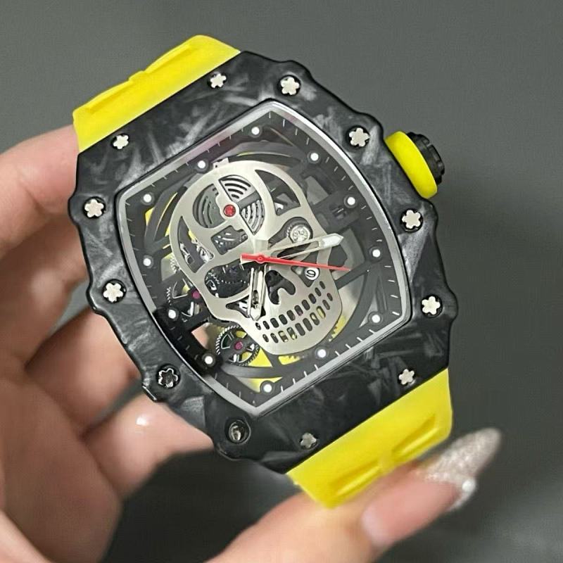 Luminous Skull Watch