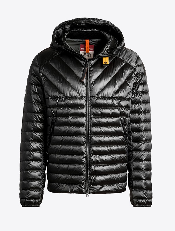 Pjs NO-007 Mrku Rubber Badge Down Jacket