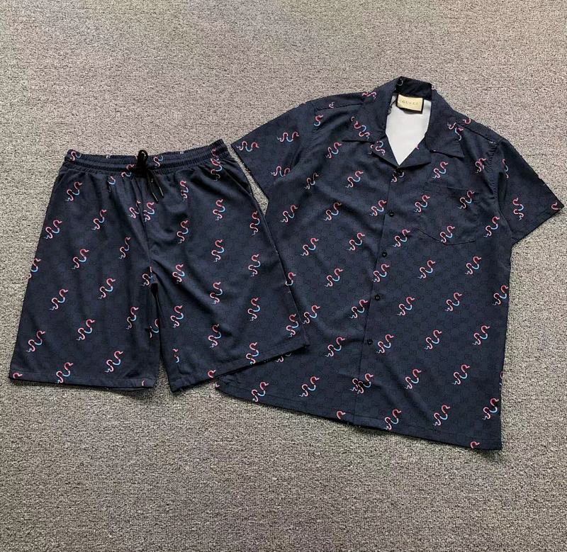 Top Shorts Gucci Shirt Shorts