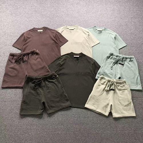 Essentials Top Shorts Fog T-Shirt Shorts