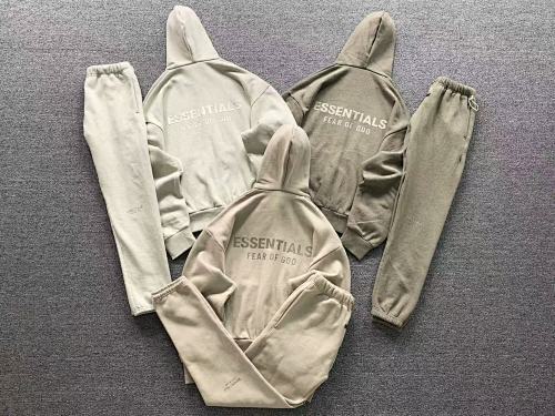 Essentials Top Trousers Fog Hoodie Trousers