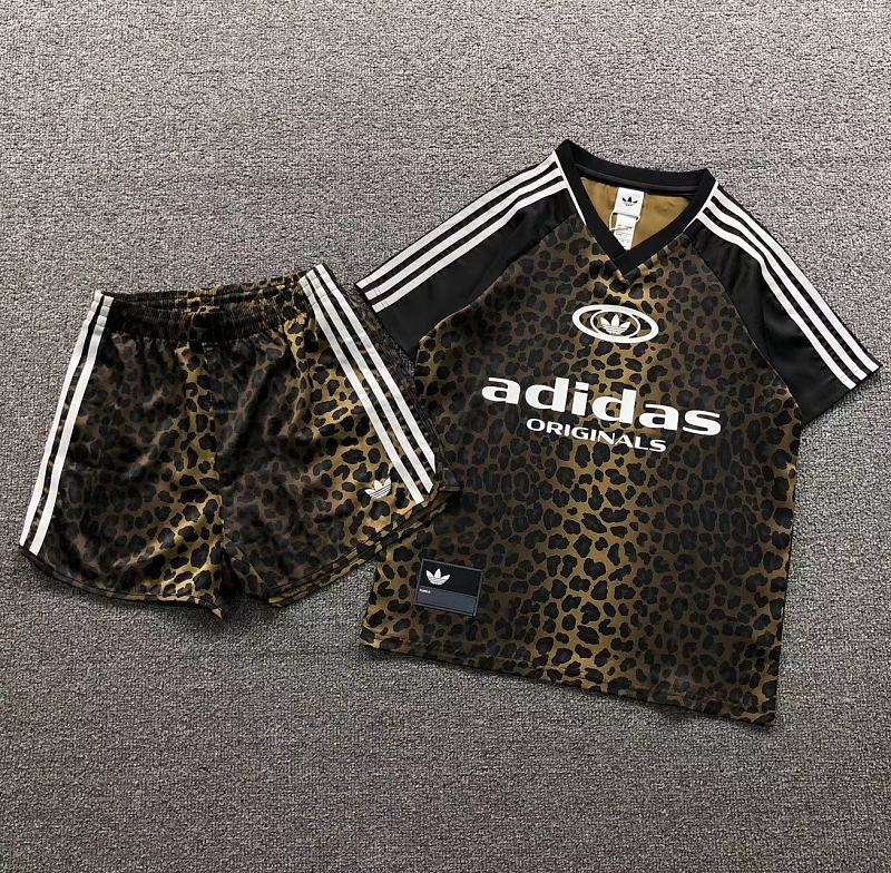 Top Shorts Adidas T-Shirt Shorts Femaie Styie