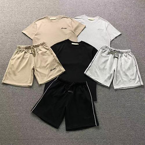 Essentials Top Shorts Fog T-Shirt Shorts