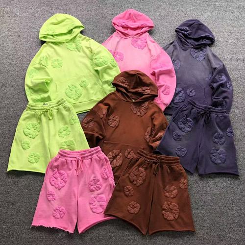Top Shorts Denim Tears Hoodie Shorts