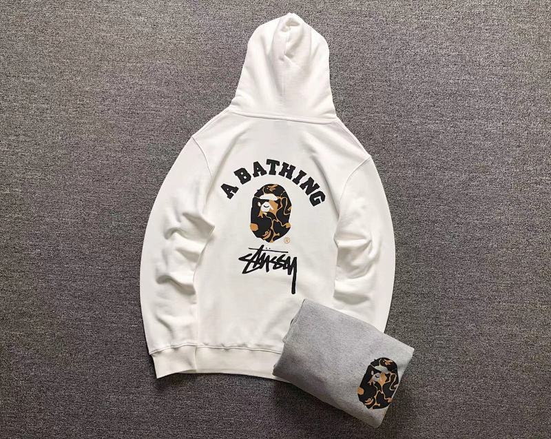 Stussy X Bape Hoodie