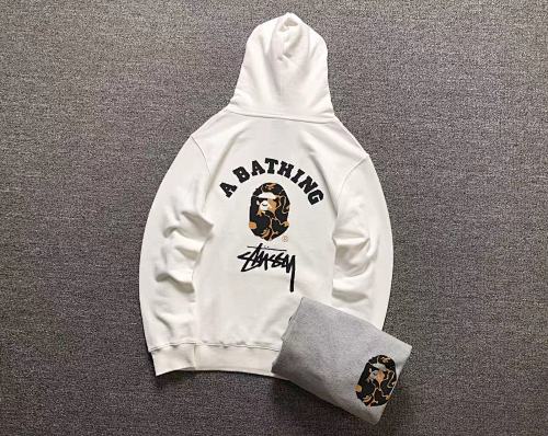 Stussy X Bape Hoodie