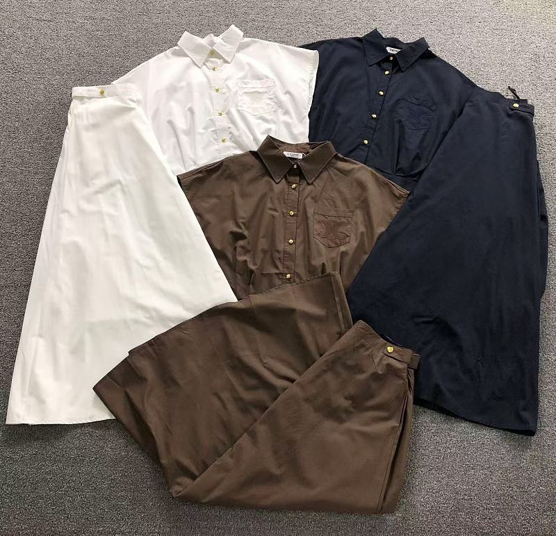 Celine Vest Short Skirt Femaie Styie