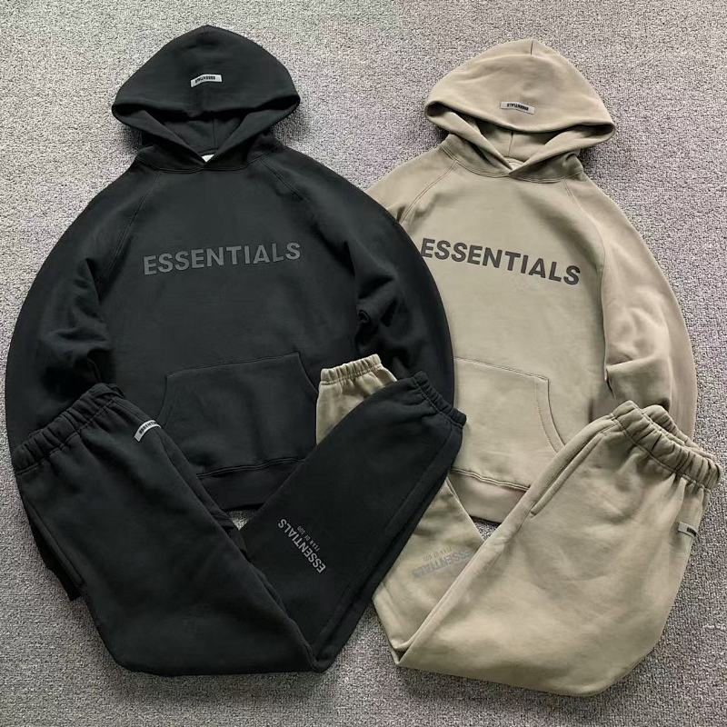 Essentials Top Trousers Fog Hoodie Trousers