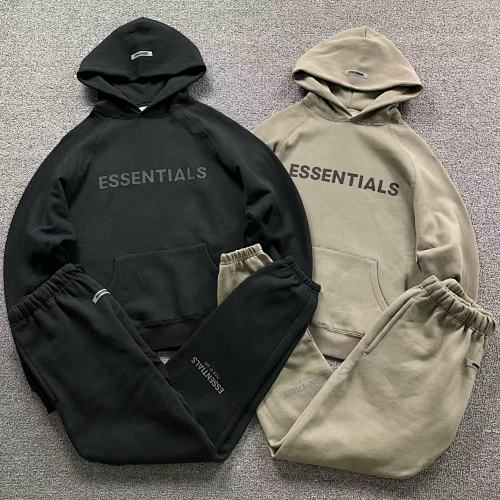 Essentials Top Trousers Fog Hoodie Trousers