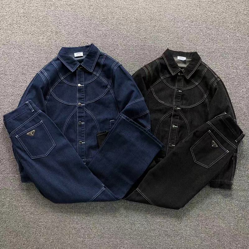 Top Trousers Prada Jacket Trousers