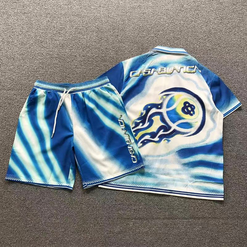 Top Shorts Casablanca Shirt Shorts
