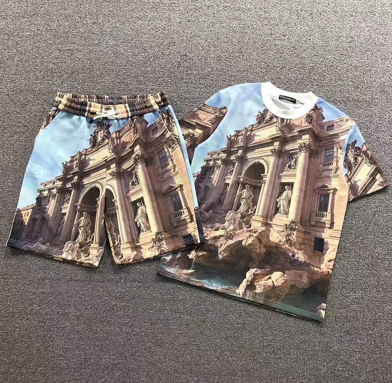 Top Shorts D LC GA A T-Shirt Shorts
