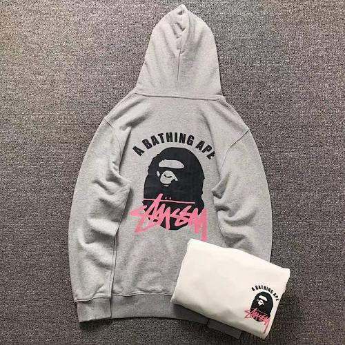 Stussy X Bape Hoodie