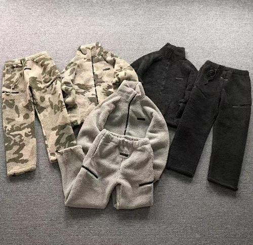 Essentials Top Trousers Fog Fleece Jacket Trousers