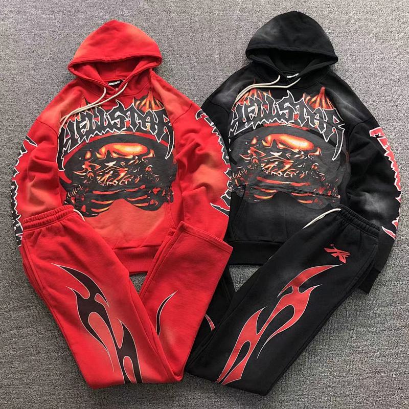 Top Trousers Hellstar Hoodie Trousers
