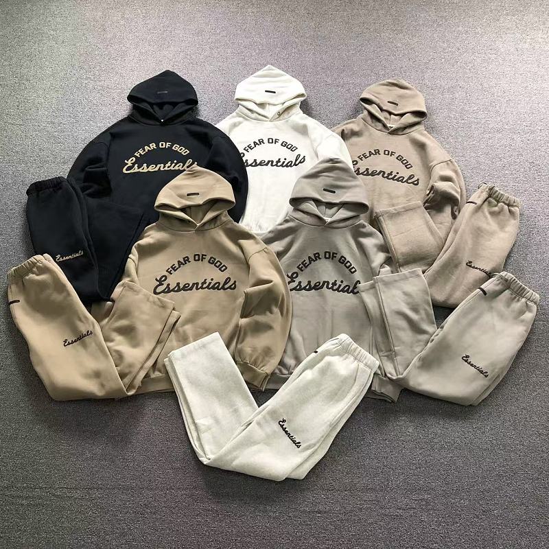 Essentials Top Trousers Fog Hoodie Trousers