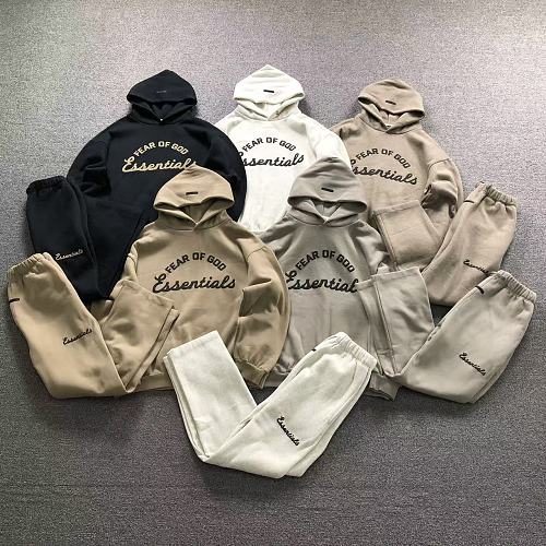 Essentials Top Trousers Fog Hoodie Trousers