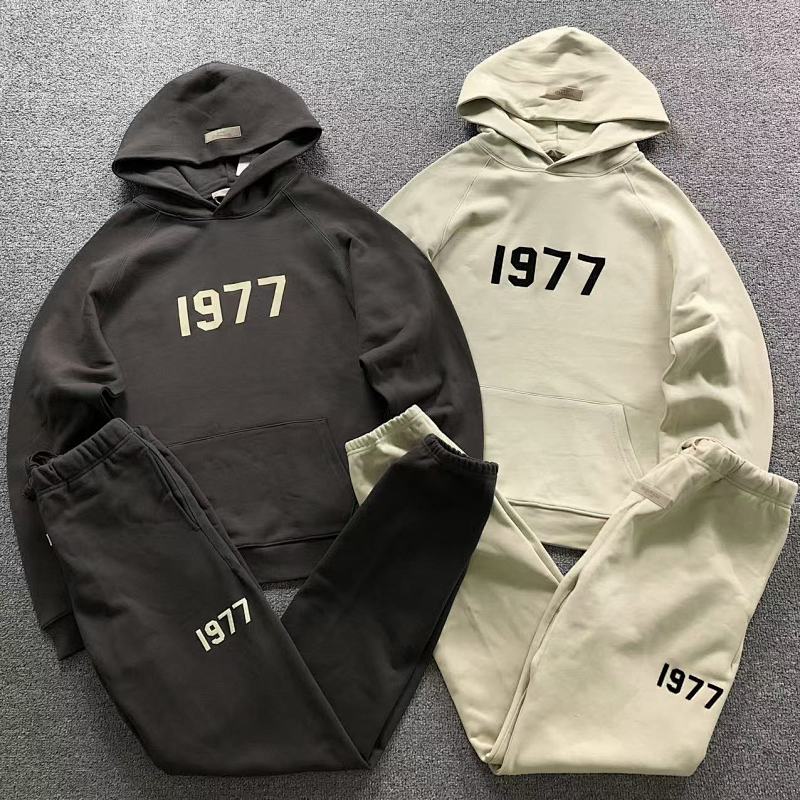 Essentials Top Trousers Fog Hoodie Trousers