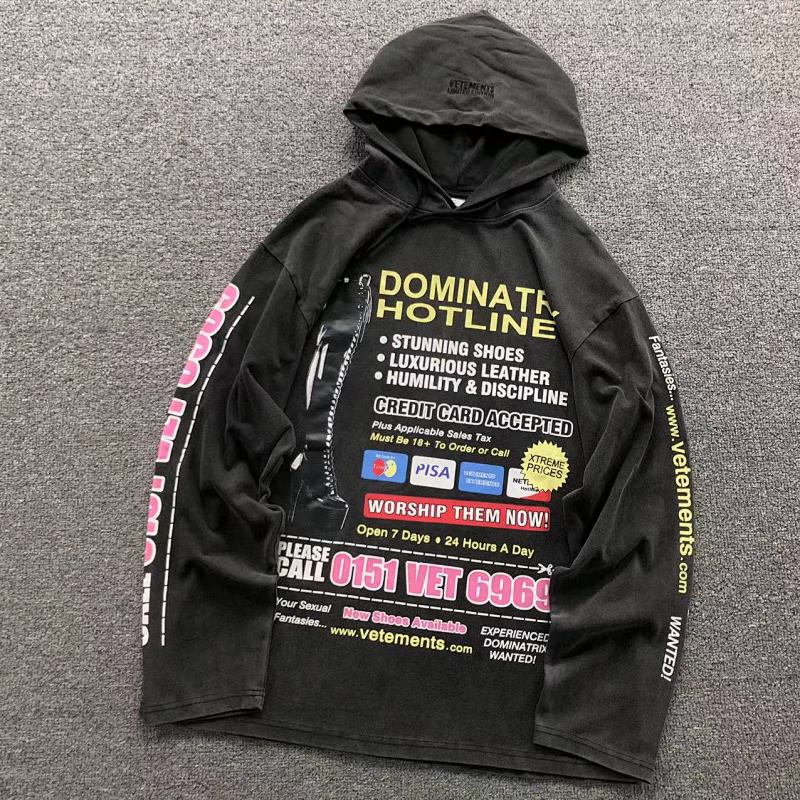 Vetements Long Sleeved