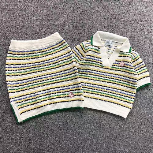 Casablanca Polo Short Skirt Femaie Styie