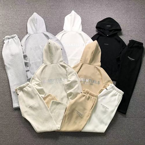Essentials Top Trousers Fog Hoodie Trousers